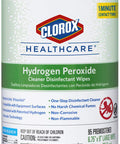 Clorox Healthcare Hydrogen Peroxide Cleaner Disinfectant Wipes 6.75 X 9 95 Count (Package May Vary)