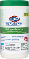 Clorox Healthcare Hydrogen Peroxide Cleaner Disinfectant Wipes 6.75 X 9 95 Count (Package May Vary)