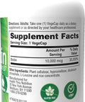 Health Thru Nutrition Biotin Vegecaps 10000mcg Pack of 100