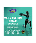 NOW Sports Nutrition, Whey Protein Isolate, 25 g With BCAAs, Unflavored Powder, 1.2-Pound