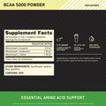 Optimum Nutrition Instantized Bcaa Powder Unflavored Keto Friendly Branched Chain Essential Amino Acids Powder 5000Mg 60 Servings (Packaging May Vary)