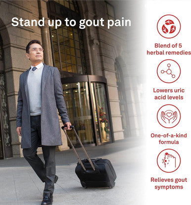 Organika Goutrin- Gout Relief Formulation, Reduce Uric Acid, Diuretic, 120 Vcaps