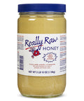 Really Raw Honey, Straight from the Hive, Never Heated or Filtered, Harvested from Small USA Family Farms, Smooth and Dense (16 Ounce)