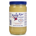 Really Raw Honey, Straight from the Hive, Never Heated or Filtered, Harvested from Small USA Family Farms, Smooth and Dense (16 Ounce)