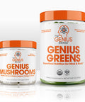 The Organic Brain & Immune Boosting Bundle with Genius Mushrooms & Greens