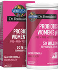 Garden of Life Dr Formulated Once Daily 3-In-1 Complete Prebiotics Postbiotics & Probiotics For Women Pre + Pro + Postbiotic Supplement For Women S Digestive Immune & Vaginal Health 30 Day Supply