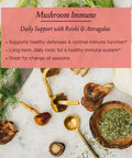 Urban Moonshine Mushroom Immune - Daily Support With Reishi & Astragalus - Long-Term Tonic For Healthy Immune System - Immune Support Supplement - Gluten Herbal Supplement - 2 Fl Oz