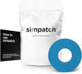 Simpatch Adhesive Patch - Pack of 30 - Multiple Colors Available (Blue)