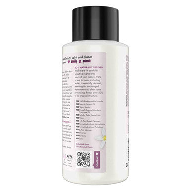 Love Beauty And Planet Sulfate-Free Shampoo Deep Cleanse, Hydrate, Strengthen, Volumize & Shine Vegan Biotin & Sun-Kissed Mandarin 5-in-1 Multi-Benefit Nourishing Shampoo 13.5oz