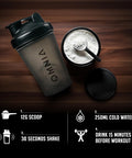OMNIA Power Pre Workout Powder - Energy Drink with Creatine Monohydrate, Beta Alanine, Caffeine and Citrulline, Physical Performance for Gym or Sports, 40 Servings - Tropical Punch Surge