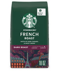 Starbucks Whole Bean Coffee, Dark Roast Coffee, French Roast, 100% Arabica, 1 bag (28 oz)