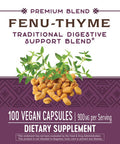 Natures Way, Fenugreek and Thyme, 100 Capsules (Packaging May Vary)2