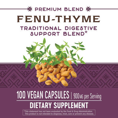 Natures Way, Fenugreek and Thyme, 100 Capsules (Packaging May Vary)2