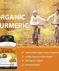 Sunergetic USDA Certified Organic Turmeric Supplement ÃƒÂ¢Ã¢â€šÂ¬Ã¢â‚¬Å“ Includes Organic Turmeric & Organic Black Pepper ÃƒÂ¢Ã¢â€šÂ¬Ã¢â‚¬Å“ 1,400mg of Turmeric per Serving - 60 Count