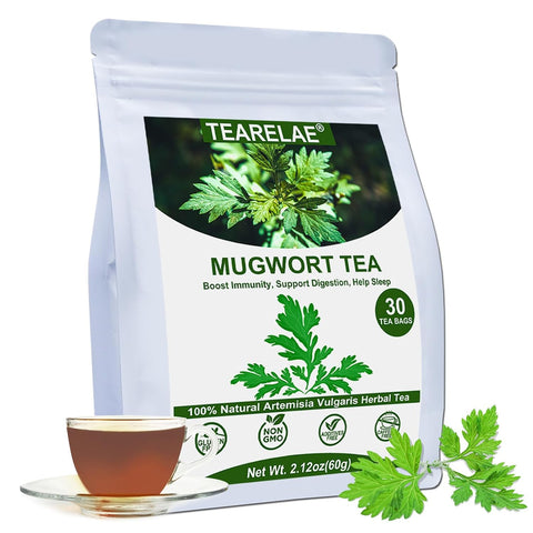 TEARELAE - White Mulberry Leaf Tea Bags, 30 Count - Premium Mulberry Tea - Caffeine-free - Non-GMO - Lightly Sweet & Refreshing - Support for Healthy Digestion