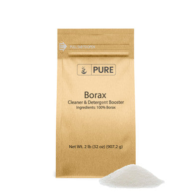 PURE ORIGINAL INGREDIENTS Borax, Soap Flakes, And Washing Soda Bundle, (2 Lb) Homemade Laundry Detergent, Cleaning Supplies