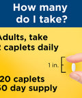 Nature Made Glucosamine Chondroitin Complex With Msm Dietary Supplement For Joint Support 120 Caplets 60 Day Supply