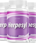 IDEAL PERFORMANCE 3 Pack Herpesyl Pills Capsules Supplement Tablets Purple Bottle 180 Capsules