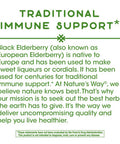 Nature's Way Black Elderberry, 1,150 mg per serving, 100 VCaps (Packaging May Vary)