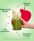 Bloom Nutrition Superfood Greens Powder Digestive Enzymes with Probiotics and Prebiotics Gut Health Bloating Relief for Women Chlorella Green Juice Mix with Beet Root Powder 25 SVG Apple Cider