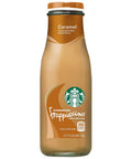 Starbucks Frappuccino, Vanilla Iced Coffee Drink, 9.5oz Bottles (4 Pack)