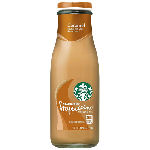 Starbucks Frappuccino, Vanilla Iced Coffee Drink, 9.5oz Bottles (4 Pack)
