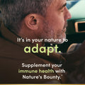 NatureS Bounty Immune 24 Hour + The Only Vitamin C With 24 Hour Immune Support From EsterC 1000 Mg Vitamin C D and Zinc Gluten Rapid Release Softgels 2 Softgels Per Day 50 Count