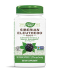 Nature'S Way Premium Herbal Siberian Eleuthero, 1,275 Mg Per Serving, 180 Vcaps