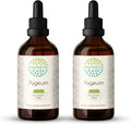 Pygeum B120 (2pcs) Alcohol-Free Herbal Extract Tincture, Super-Concentrated Wildcrafted Pygeum (Pygeum Africanum) Dried Bark (2x4 fl oz)