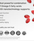 Granagard Clinically Proven (2 Month Supply) Brain Supplements With Anti Aging Memory 120Ct 1 Bottles