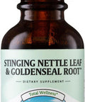 Maxi Health Stinging Nettle Leaf and Goldenseal Root Blend - Alcohol Stinging Nettle Tincture with Organic Nettle Leaf (Urtica Dioica) - Urinary Health Kidney Support - Nettle Extract Liquid Drops 1 fl oz