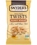 Snyder's of Hanover Pretzels, Braided Pretzel Twists Honey Wheat, 12 Oz