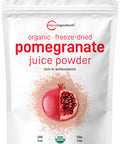 Micro Ingredients Organic Pomegranate Juice Powder Pure Pomegranate Powder Fruit ze Dried Powder Natural Vitamin C Vegan Sweetener Superfoods For Smoothies Yogurt & Shake Gluten Non Gmo 1 Lb