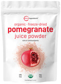 Micro Ingredients Organic Pomegranate Juice Powder Pure Pomegranate Powder Fruit ze Dried Powder Natural Vitamin C Vegan Sweetener Superfoods For Smoothies Yogurt & Shake Gluten Non Gmo 1 Lb
