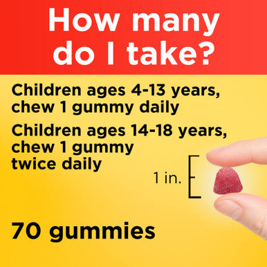 Nature Made First Multivitamin With Omega-3 Vitamins And Minerals For Nutritional Support 70 Gummies