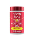 Seven Seas Cod Liver Oil Tablets With Omega 3 Fish Oil One A Day 4 Months Supply (120 Capsules)