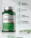 Horbaach Ashwagandha Supplement 120 Capsules