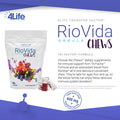 4Life RioVida Chews - Dietary Supplement Supports Healthy Immune System Function and Aging - Supplement Formula with Elderberry Acai Berry and Transfer Factor Proteins - 30 Chews