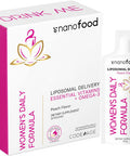 Codeage Liposomal Women's Daily Vitamins Liquid Pouch Formula Vegan Omega-3 Liquid Multivitamin Supplement Biotin Vitamins A B C D E Riboflavin Berry - Non-GMO - 30 Pouches