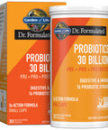 Garden of Life Dr Formulated Once Daily 3-In-1 Complete Probiotics Prebiotics & Postbiotics - Pre + Pro + Postbiotic Supplement For Adults Digestive & Immune Health 30 Billion Cfu 30 Day Supply