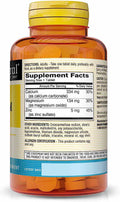 Mason Natural Calcium Magnesium & Zinc - Supports Healthy Bones, Enhances Muscle And Nerve Function, Immune System Booster, 100 Tablets (Pack Of 3)
