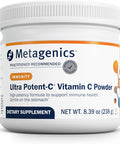 Metagenics Ultra Potent-C Powder - Immune Support Supplements - Gentle On Stomach - with Bioflavonoids L-Glutathione & L-Lysine - Non-GMO - Gluten- - 8.39 oz
