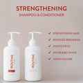 Routine Wellness Shampoo and Conditioner Set for Stronger Hair - Vegan, Clinically Tested Biotin Shampoo with Nourishing Oils and Vitamins - Rose Hips 14oz (Pack of 2)