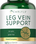 Carlyle Leg Vein Supplement | 180 Capsules | Supports Healthy Vein Function | Non-GMO Gluten