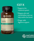 Nature'S Sunshine Clt-X, 100 Capsules, Natural Help For Intestinal Issues Through Powerful Herbs Including Slippery Elm Bark And