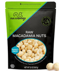 NUT CRAVINGS - Roasted & Salted Macadamia Nuts - No Shell, (32oz - 2 LB) Bulk Nuts Packed Fresh in Resealable Bag - Healthy Protein Food Snack, Food Assortments Hazelnut