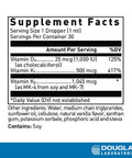 Douglas Laboratories Liquid D & K | Vitamins K-1 K-2 And Vitamin D3 To Support Optimal Bone Health | 1 Fl. Oz. | Natural Vanilla Flavor