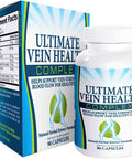 Elevate Recovery Supplements Vein & Leg Circulation Support Supplement (All-In-1) With 8 Active Ingredients - Natural Blood Circulation Booster - Vein Health Formula - Leg & Vein Supplements - Easy To Swallow - 90 Capsules