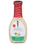 Skinnygirl Sugar Free Gluten Free Avocado Oil Salad Dressing, Creamy Caesar, 11.5 Ounce