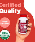 Feel Great Vitamins Organic Beet Root Powder Supplements (Tablets) Beets Nitric Oxide Supplement Red Beet Powder Support Healthy Circulation With Natural Nitrates For Natural Energy